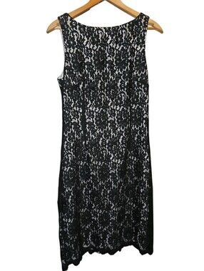 Ann Taylor Black Lace Dress